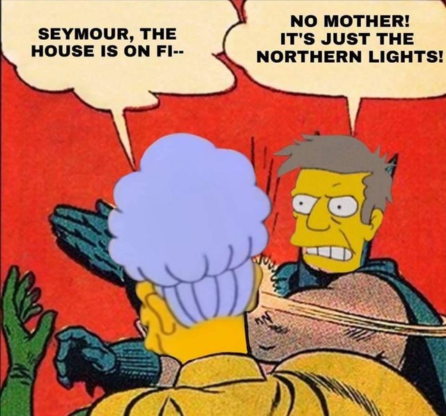 batman my parents are dead - Seymour, The House Is On Fi No Mother! It'S Just The Northern Lights!