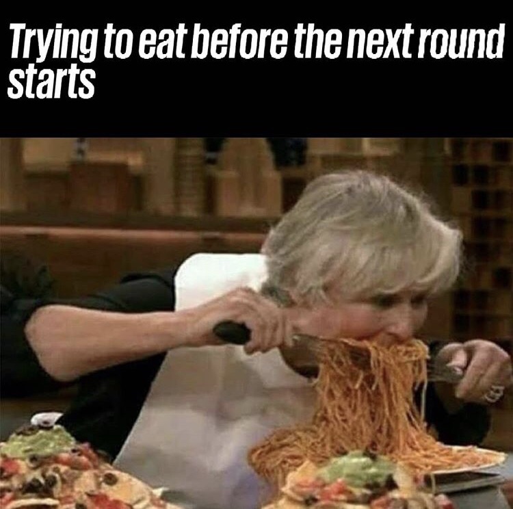 dank memes - just gamer things - Trying to eat before the next round starts