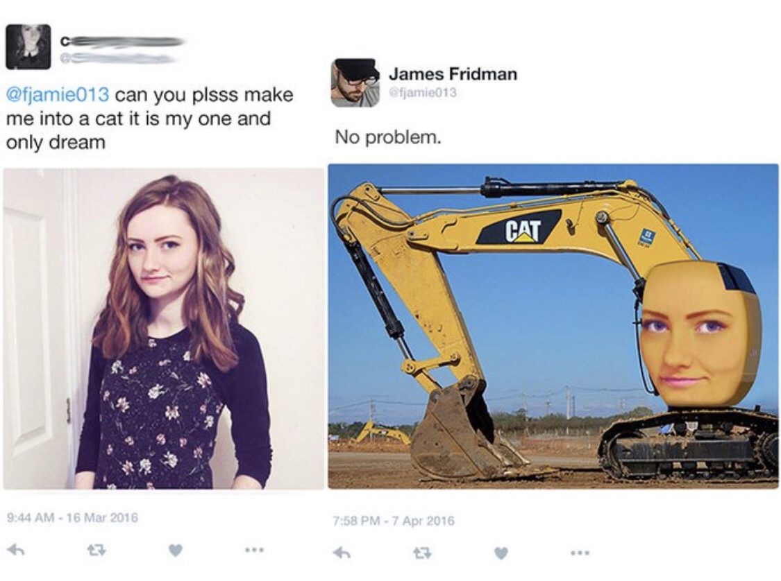 james fridman cat - James Fridman fjamie013 can you plsss make me into a cat it is my one and only dream No problem. Cat