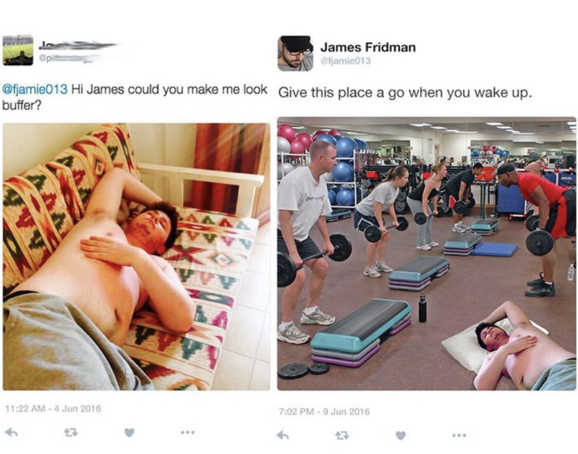 arm - James Fridman Hi James could you make me look Give this place a go when you wake up. buffer?