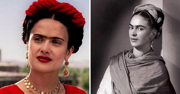 Frida:  Salma Hayek playing Frida Kahlo