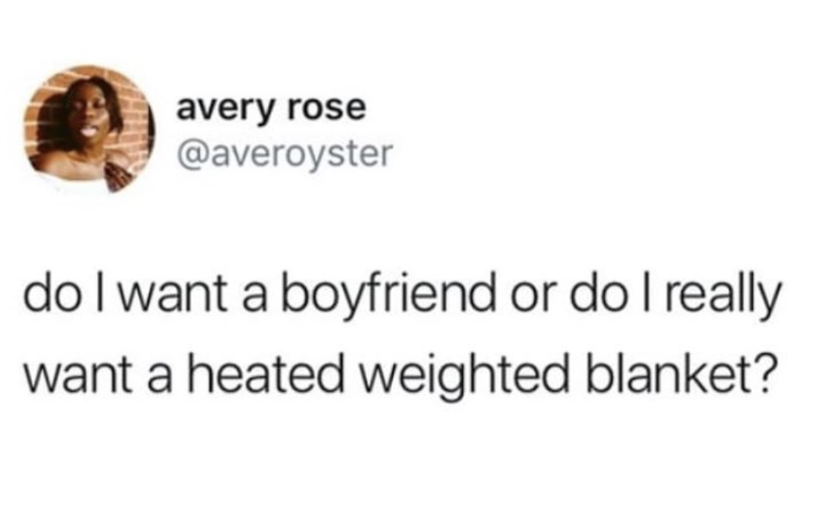 ve never heard my dad sneeze - avery rose dolwant a boyfriend or do I really want a heated weighted blanket?