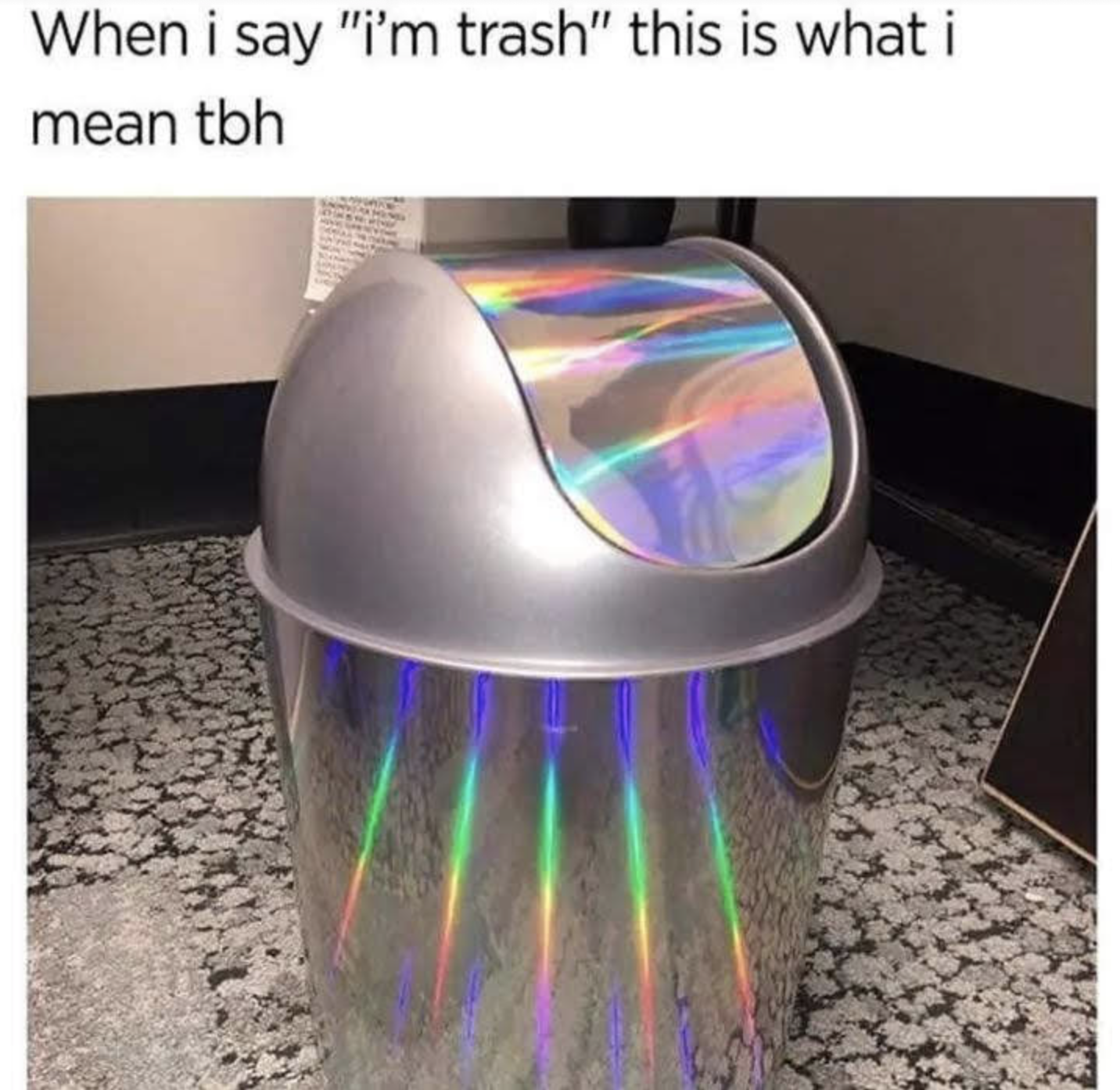 say im trash - When i say "i'm trash" this is what i mean tbh