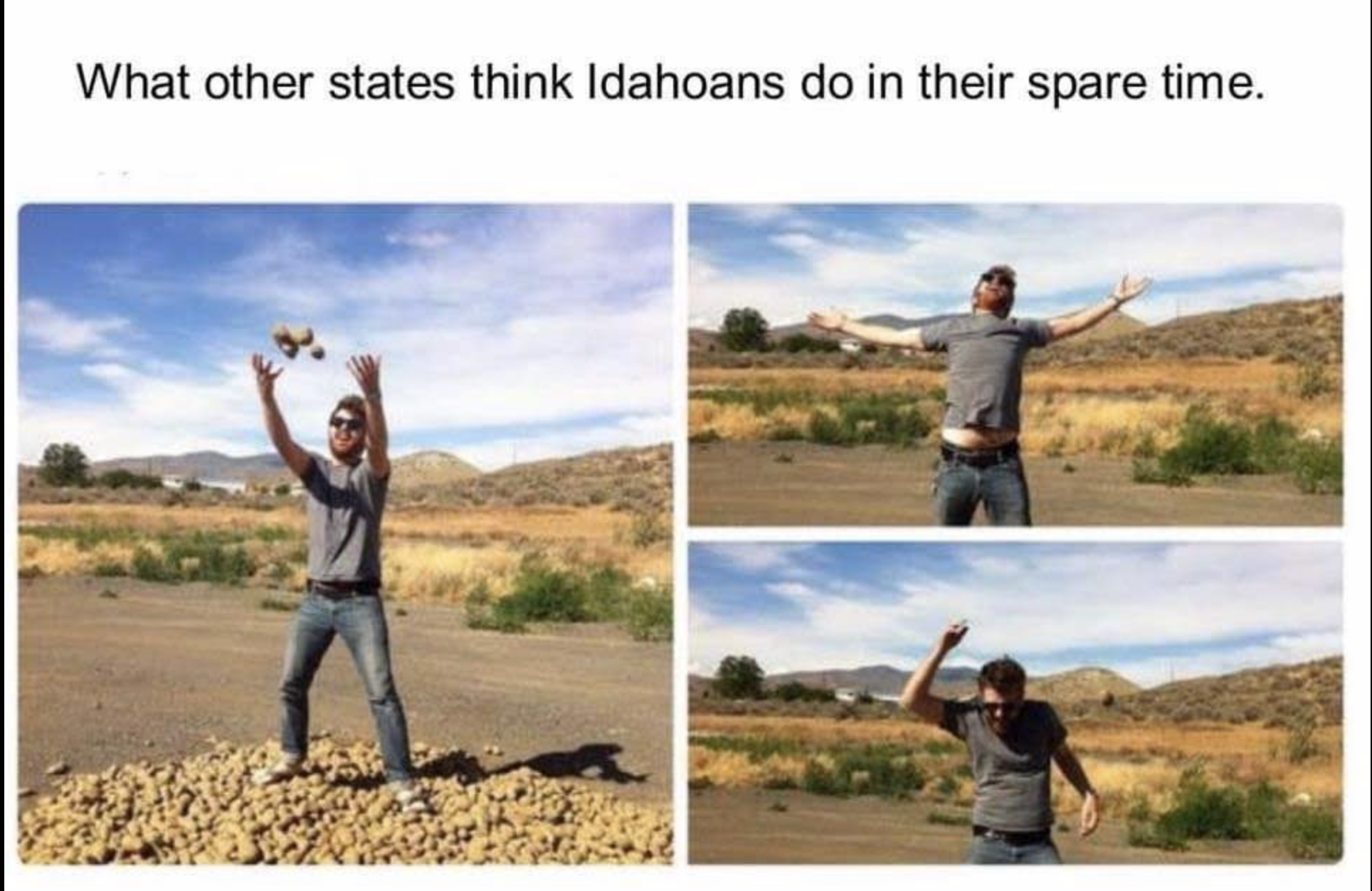 travel - What other states think Idahoans do in their spare time.