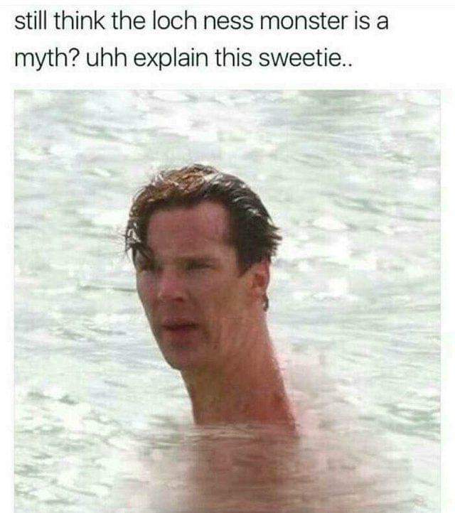 loch ness monster meme - still think the loch ness monster is a myth? uhh explain this sweetie..