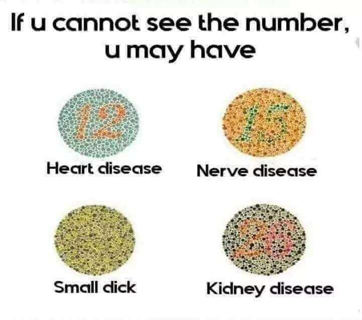 memes - meme leake street - If u cannot see the number, u may have Heart disease Nerve disease Small dick Kidney disease