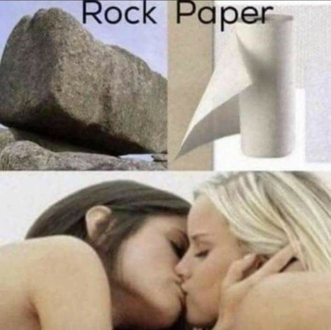 meme neck - Rock Paper