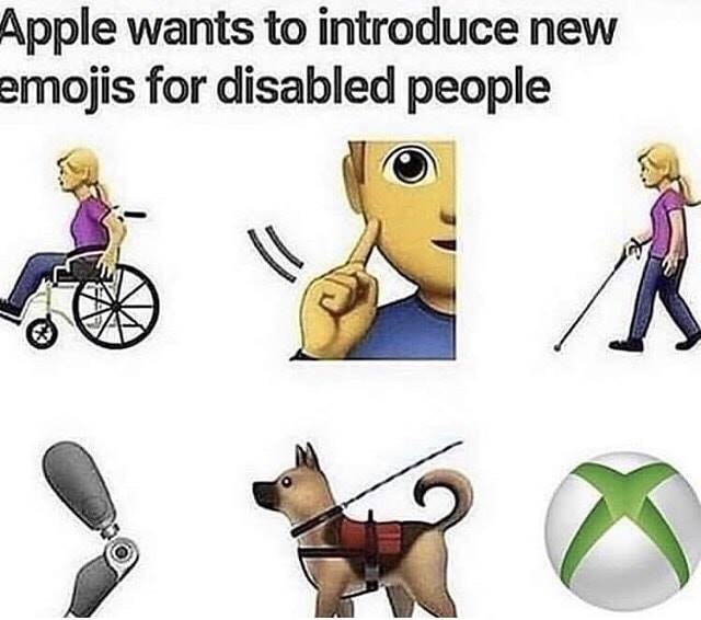 orion memes - Apple wants to introduce new emojis for disabled people
