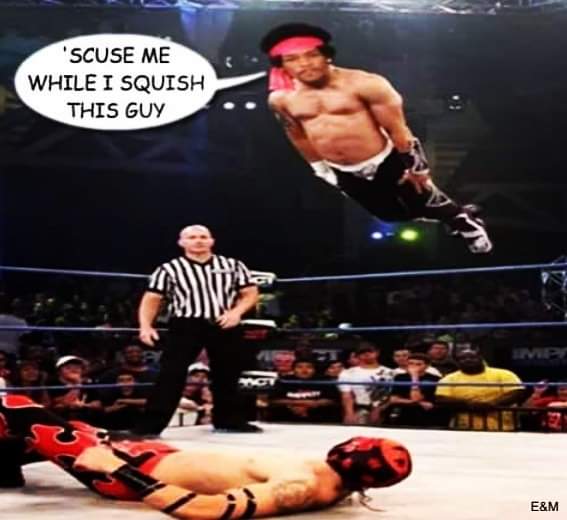 wrestler - 'Scuse Me While I Squish This Guy E&M