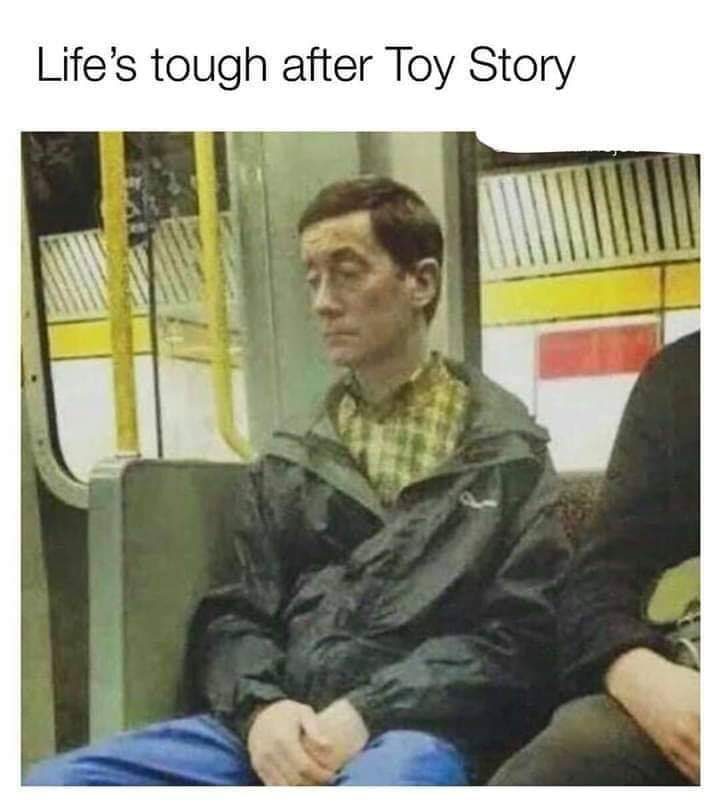 life after toy story was not easy - Life's tough after Toy Story