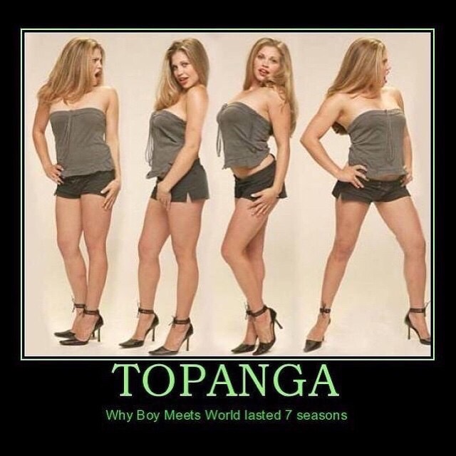 topanga boy meets world sexy - Topanga Why Boy Meets World lasted 7 seasons