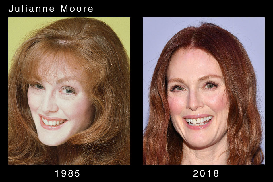 julianne moore when young - Julianne Moore 1985 2018