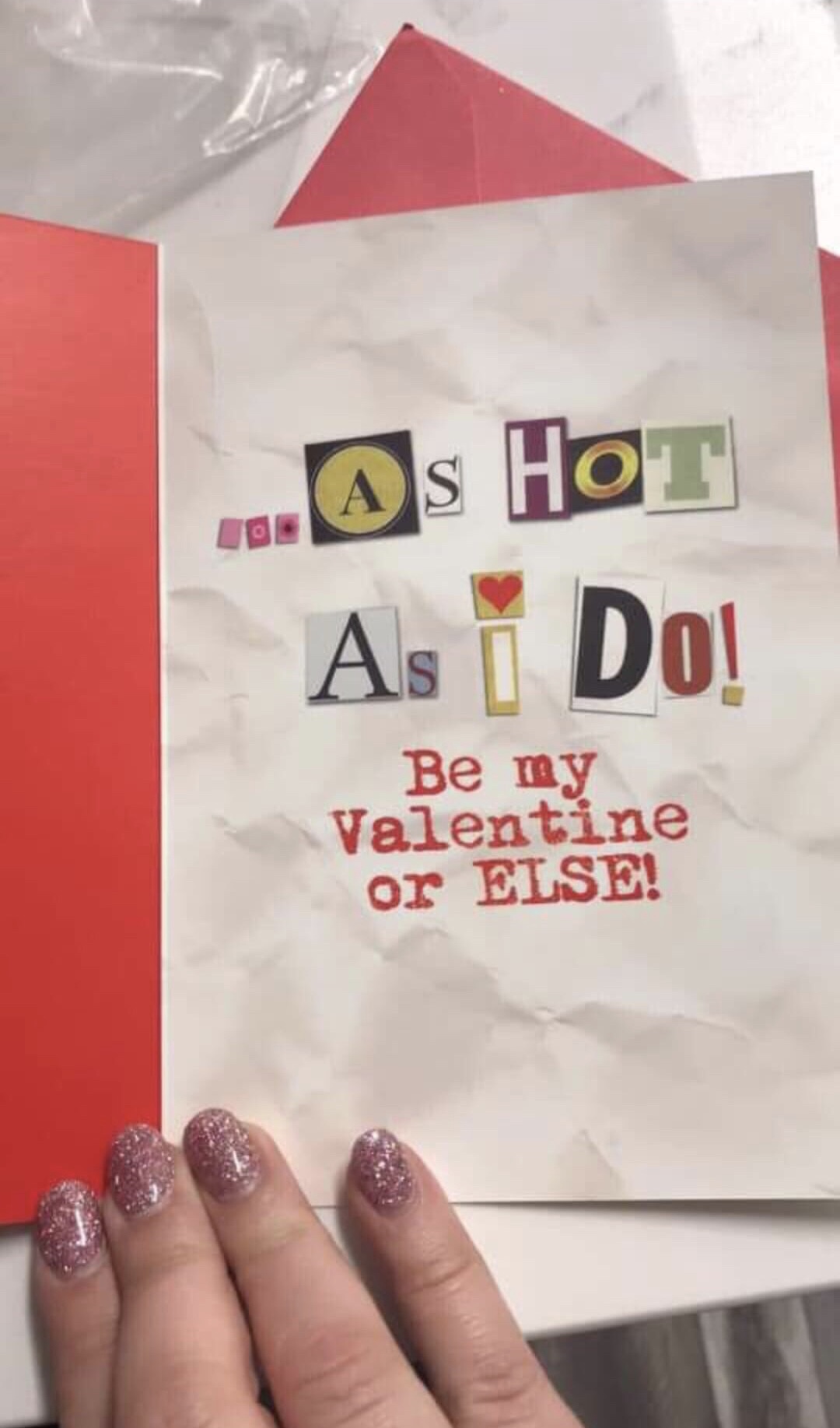 memes - scary valentine's day cards - As Hot As i Do! Be my Valentine or Else!