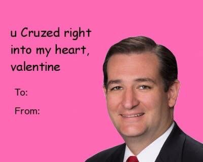 memes - trump illegitimate child - u Cruzed right into my heart, valentine To From