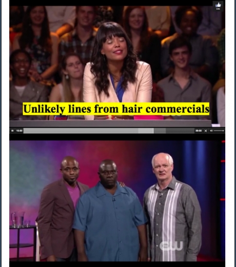 memes - best of whose line is it anyway - Unly lines from hair commercials