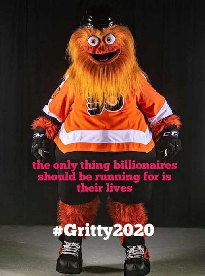 memes - flyers gritty - Cc the only thing billionaires should be running for is their lives