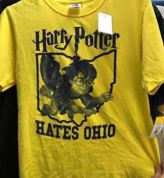 memes - harry potter hates ohio - Harly Potter Hates Ohio