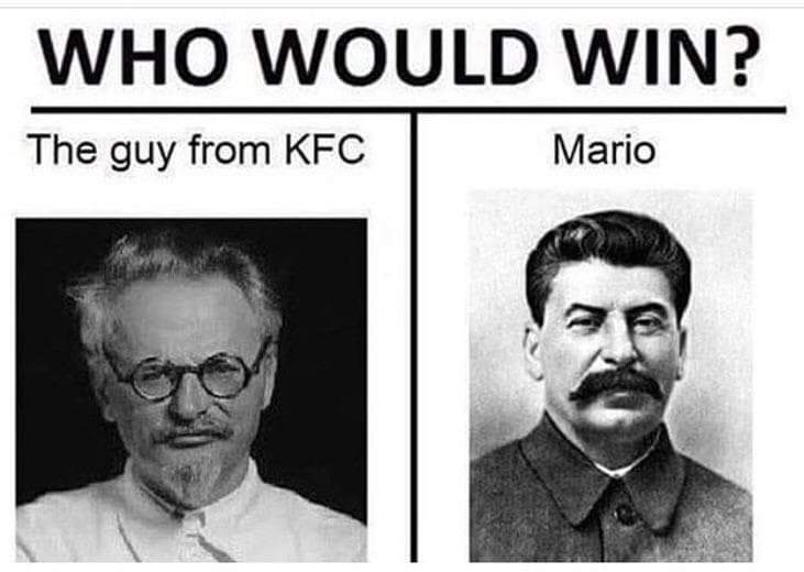 memes - blight town meme - Who Would Win? The guy from Kfc Mario