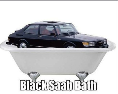 black saab bath - Black saab Bath