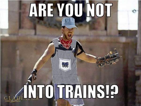 russell crowe gladiator - Are You Not Into Trains!? Gladi!