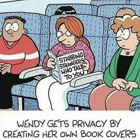 wendy gets privacy by creating her own book covers - Stabbings Strangers Who Talk To You M Wendy Gets Privacy By Creating Her Own Book Covers