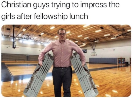onion funniest headlines - Christian guys trying to impress the girls after fellowship lunch He