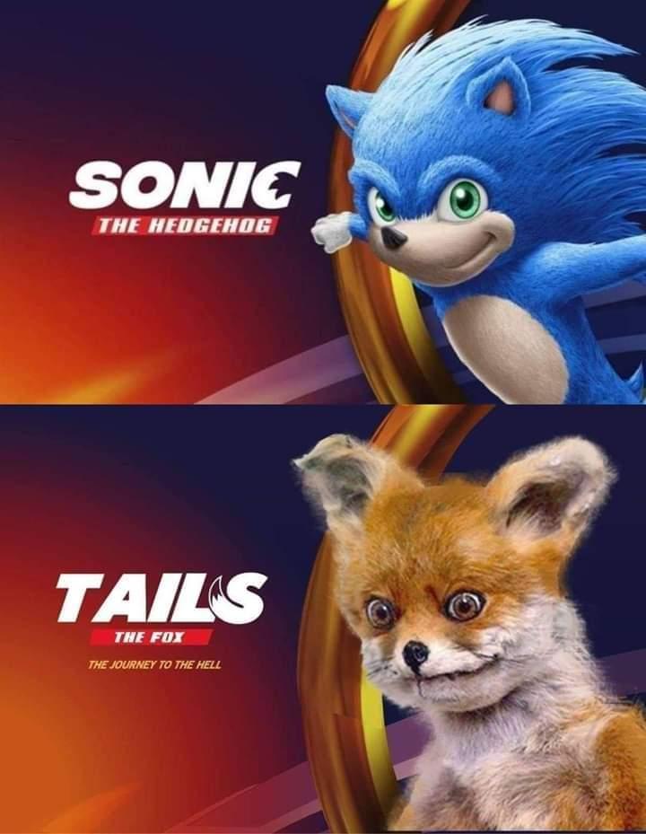 sonic and tails movie - Sonic The Hedgehog Tails The Fox The Journey To The Hell