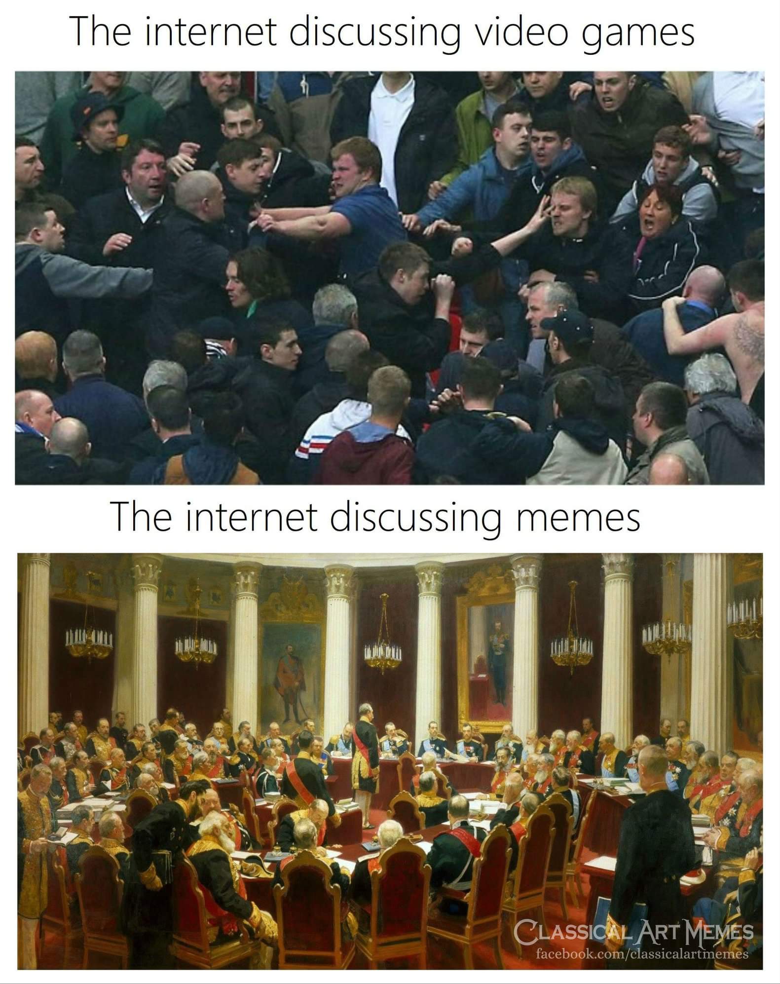 internet discussing memes - The internet discussing video games The internet discussing memes Classical Art Memes facebook.comclassicalartmemes