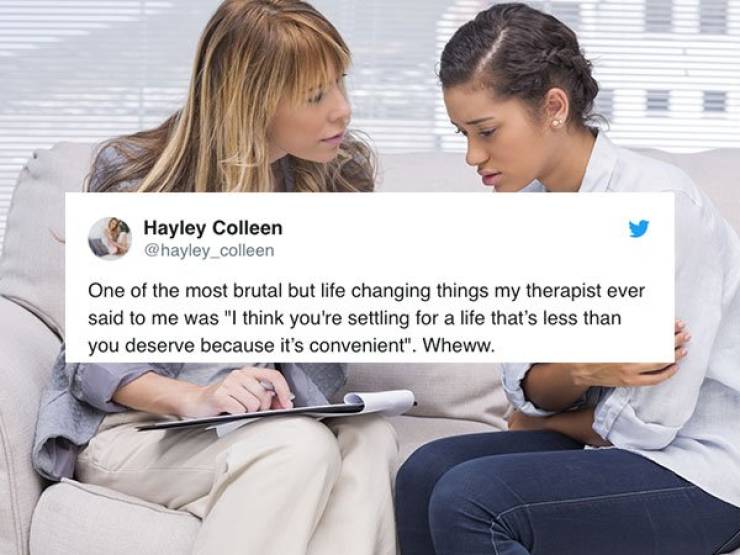 People Share The Advice That Therapists Have Given Them