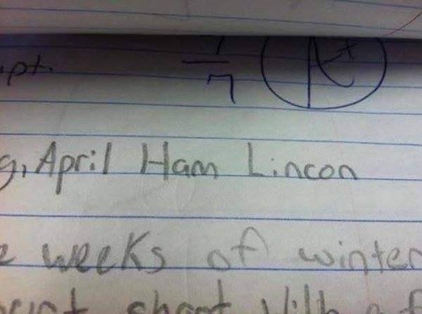 kids spelling mistakes - April Ham Lincon 2 weeks of winter verot shoot olhar