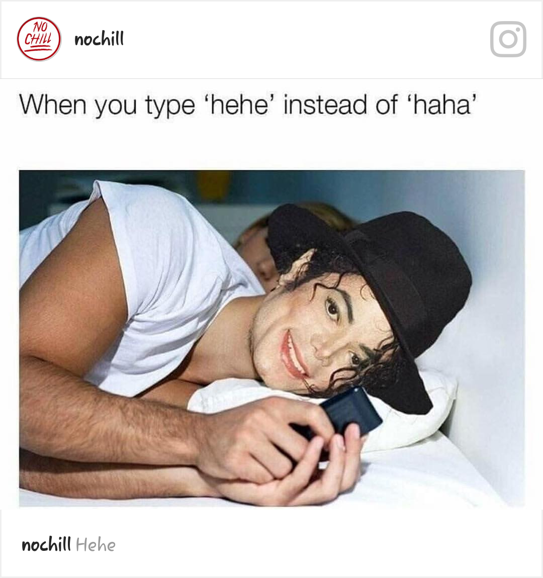 dank meme about you write hehe instead of haha - Con nochill When you type 'hehe' instead of 'haha! nochill Hehe