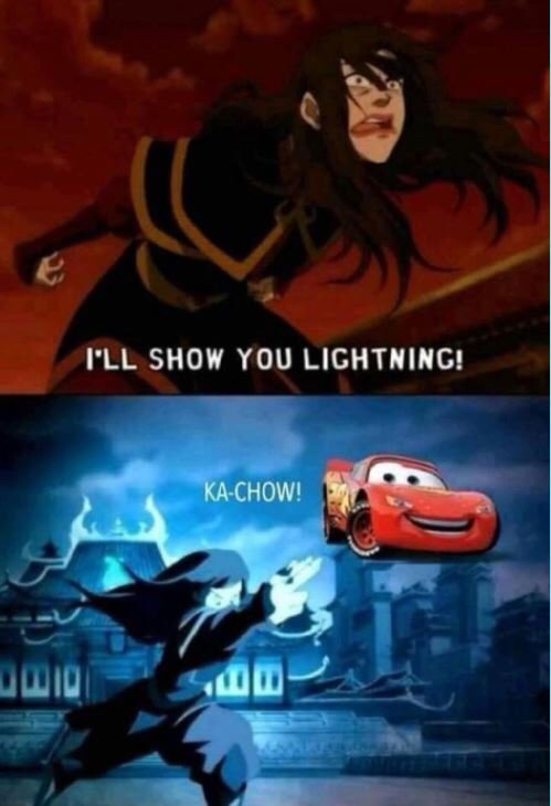 dank meme about avatar the last airbender memes - I'Ll Show You Lightning! KaChow!