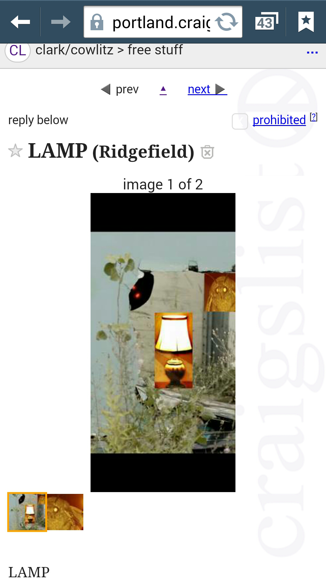 LAMP on Craigslist Gallery eBaum's World