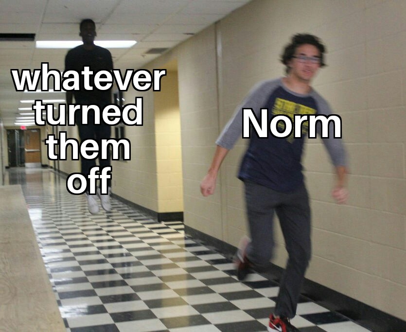 13 Memes: Norm turned them off