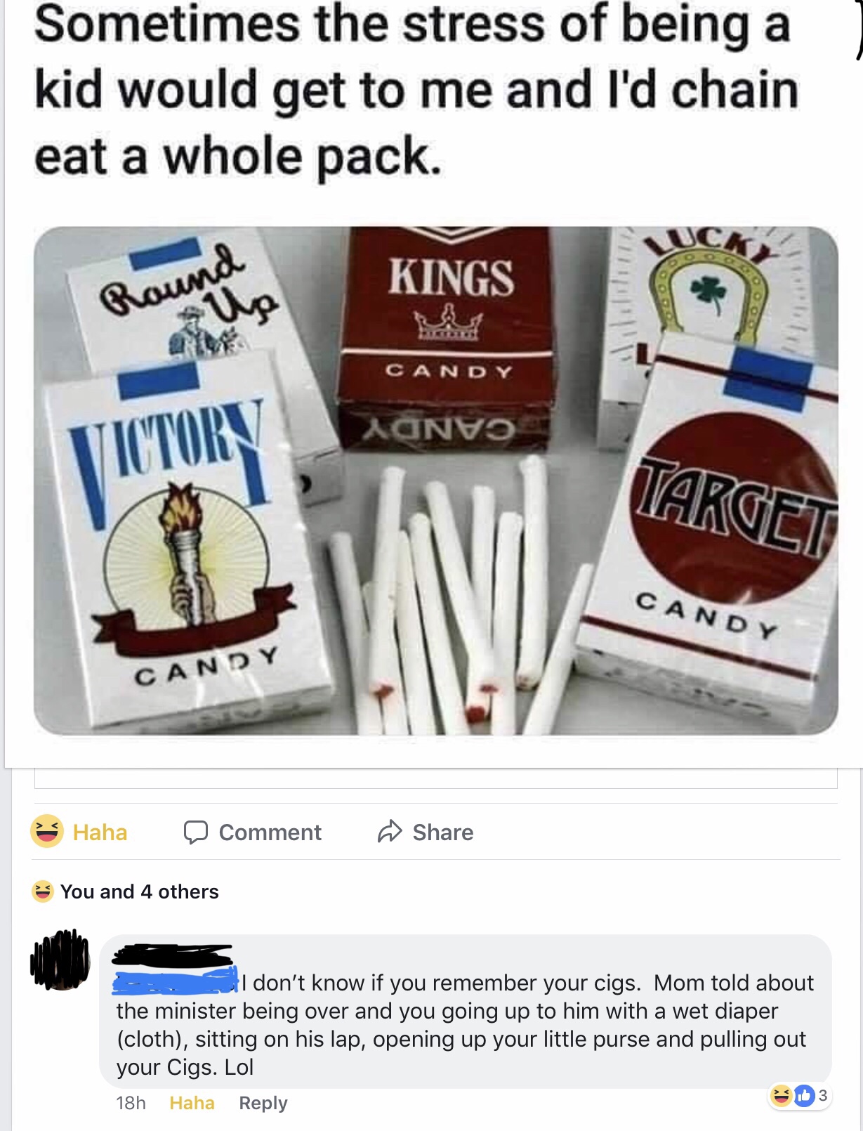 candy cigarettes - Sometimes the stress of being a kid would get to me and I'd chain eat a whole pack. Kings Round Candy Aanvo Tictory Target Candy Candy Haha D Comment @ You and 4 others il don't know if you remember your cigs. Mom told about the ministe