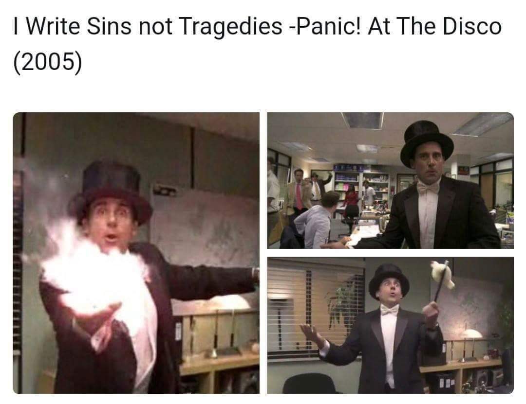 panic at the disco memes i write sins not tragedies - I Write Sins not Tragedies Panic! At The Disco 2005