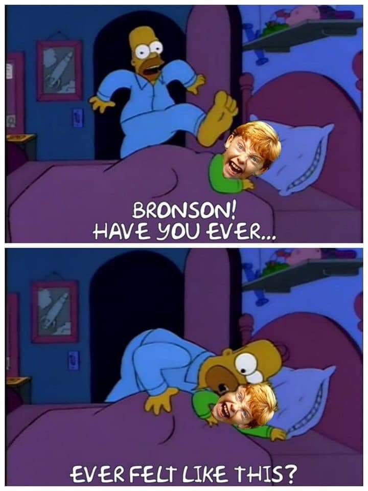 bort memes simpson - Bronson! Have You Ever.. Ever Felt This?