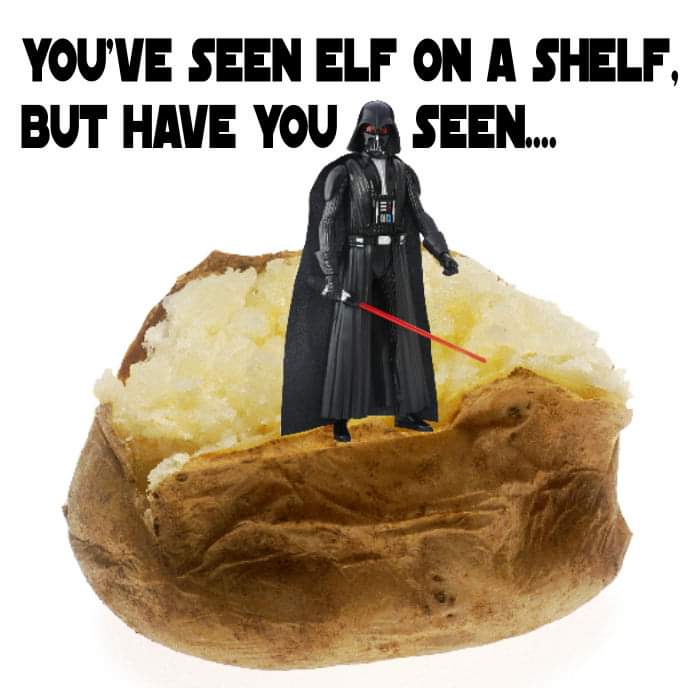 baked potato clipart - You'Ve Seen Elf On A Shelf, But Have You A Seen....