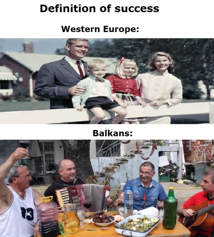 photo caption - Definition of success Western Europe Balkans