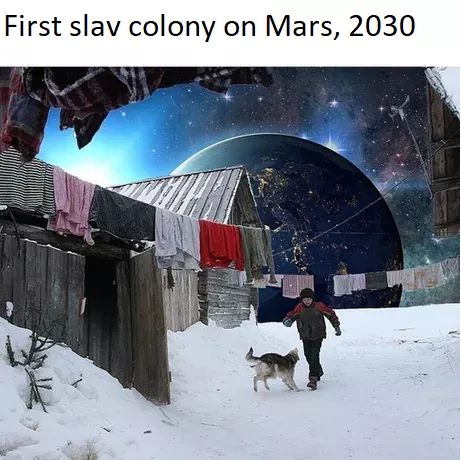 Hardbass - First slav colony on Mars, 2030