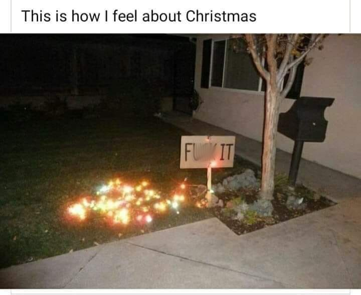 white trash christmas lights - This is how I feel about Christmas
