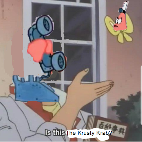 fortnite default skin noob meme - Is this The Krusty Krab?