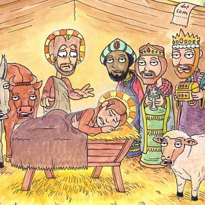 loss meme nativity