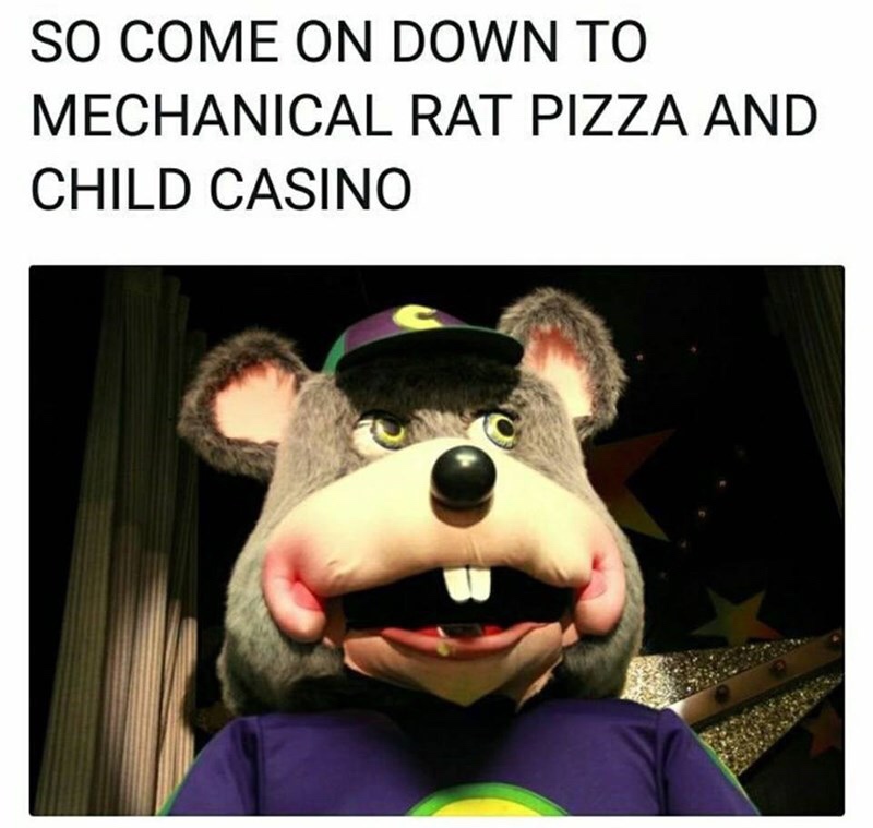 mechanical rat pizza and child casino - So Come On Down To Mechanical Rat Pizza And Child Casino