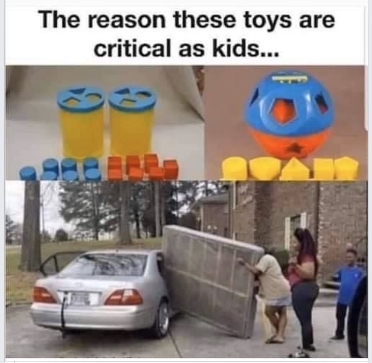 adult memes - The reason these toys are critical as kids...