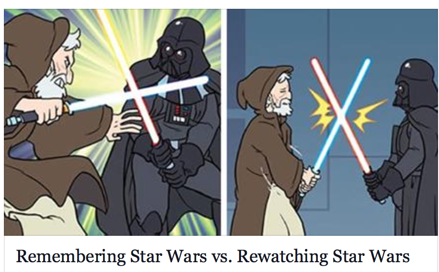 peter griffin twitter lol - Remembering Star Wars vs. Rewatching Star Wars