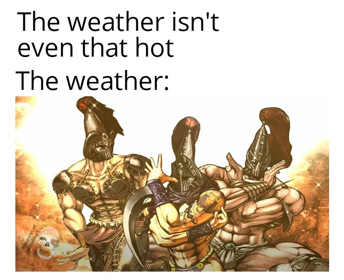 fabulous custodes - The weather isn't even that hot The weather mperor of memekind