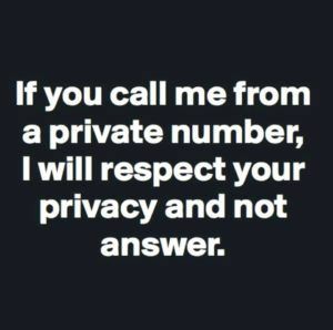 princeton junction - If you call me from a private number, I will respect your privacy and not answer.