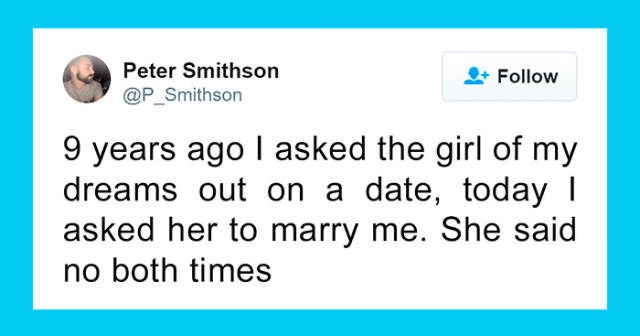 diagram - Peter Smithson 9 years ago I asked the girl of my dreams out on a date, today | asked her to marry me. She said no both times