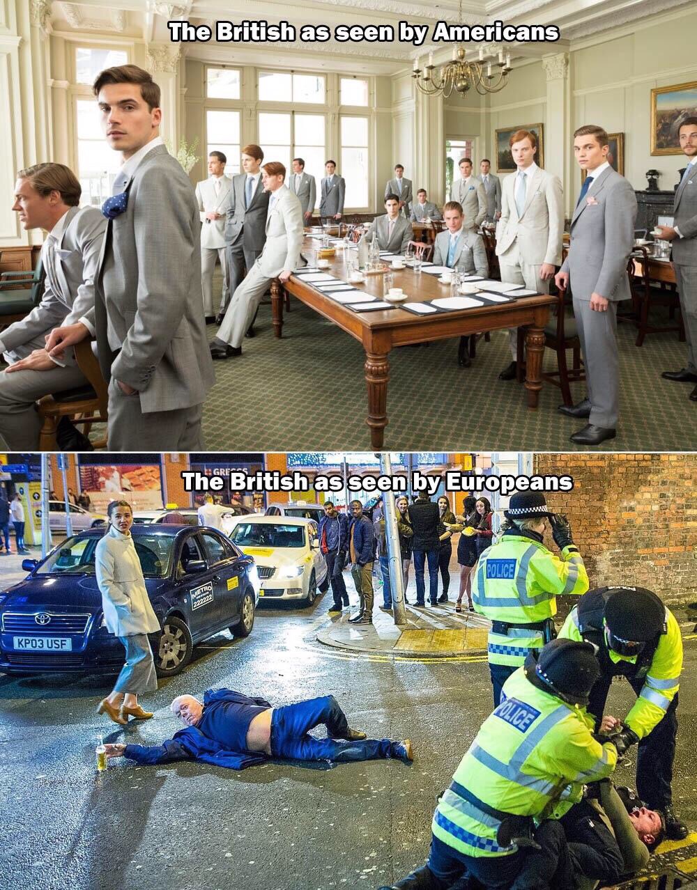 british expectations vs reality - The British as seen by Americans The British as seen by Europeans